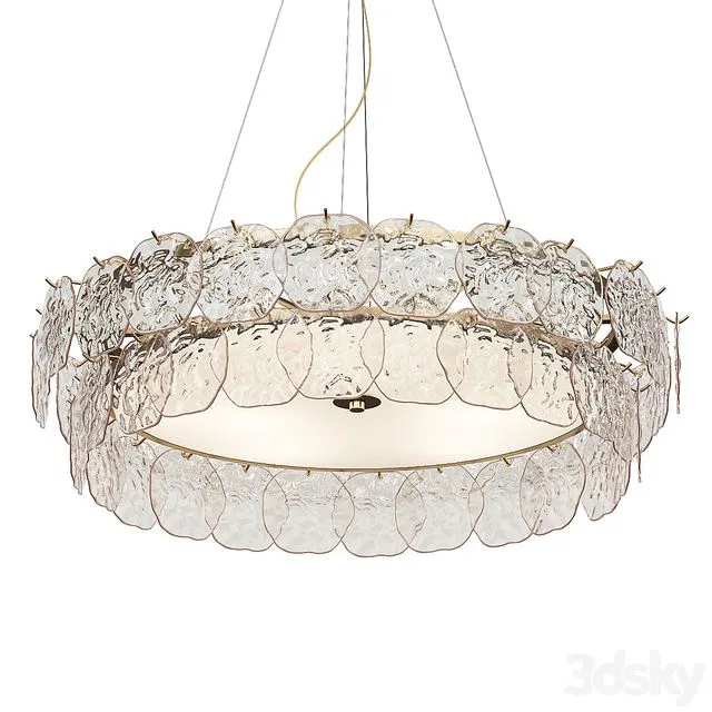 Hanging chandelier MORELLA D80 140882-26 3D Model