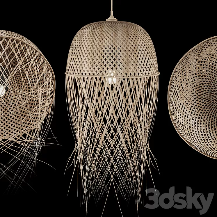 Hanging chandelier No. 3 3D Model