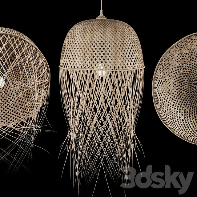 Hanging chandelier No. 3 3DModel