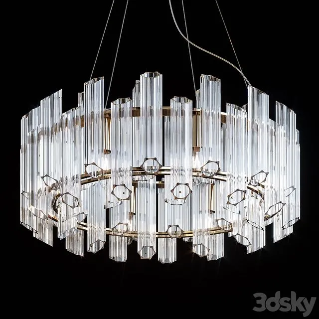 Hanging chandeliers Jastin 3D Model