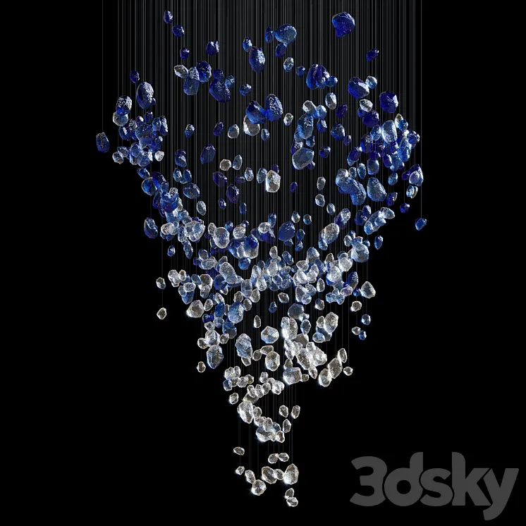 Hanging composition Asteroid – Vargov® Design 3D Model Free Download
