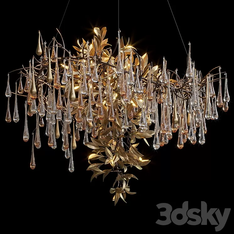 Hanging decor Vargov Design - Olive 3D Model