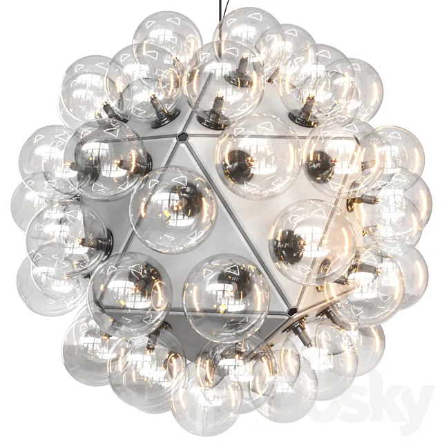 Hanging Designer Luminaire TARAXACUM by Flos 3D Model