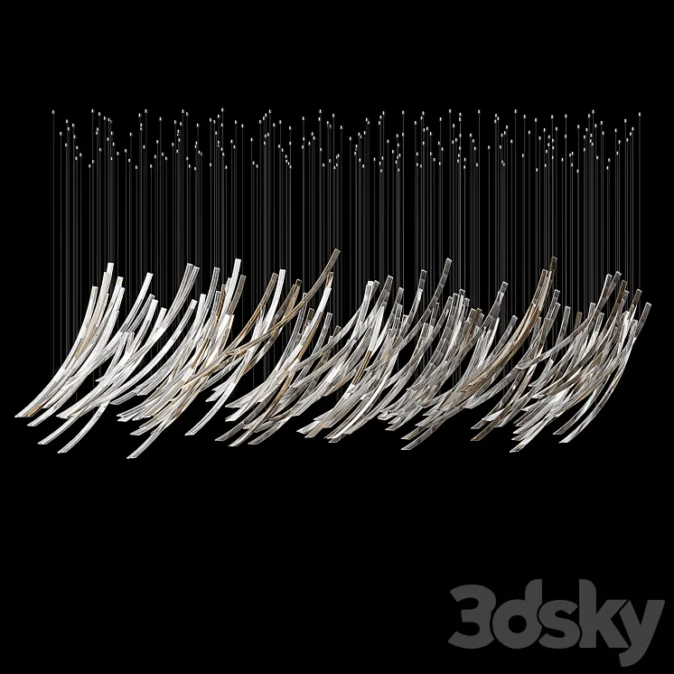 Hanging installation Vargov Design – Samurai 3D Model Free Download