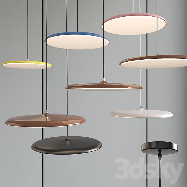 Hanging lamp 031 3D Model