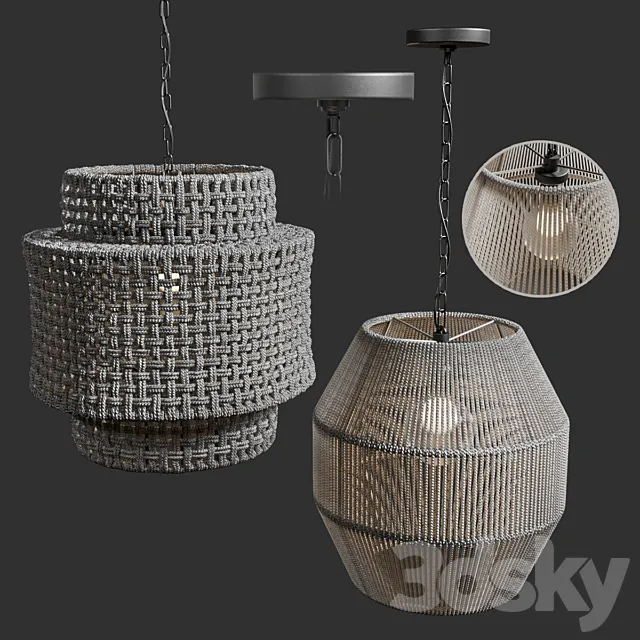 hanging lamp 3D Model