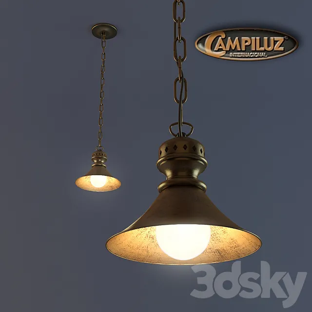 Hanging lamp Campiluz 3DModel