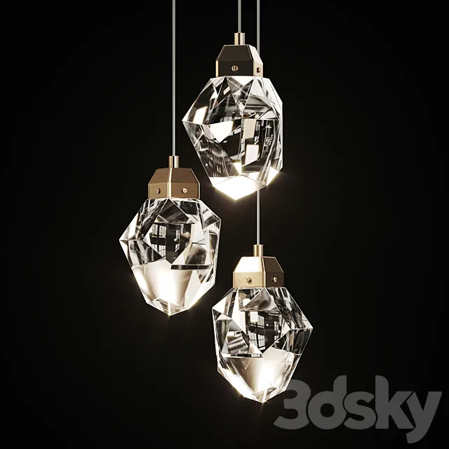 Hanging lamp  CRISTEL ONE | Lampatron 3D Model