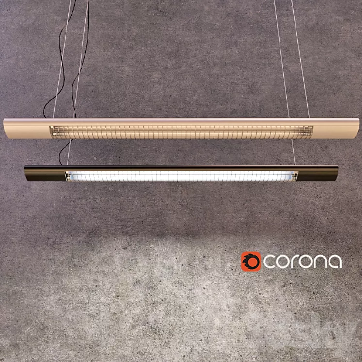 Hanging lamp Halla lighting BS 3D Model