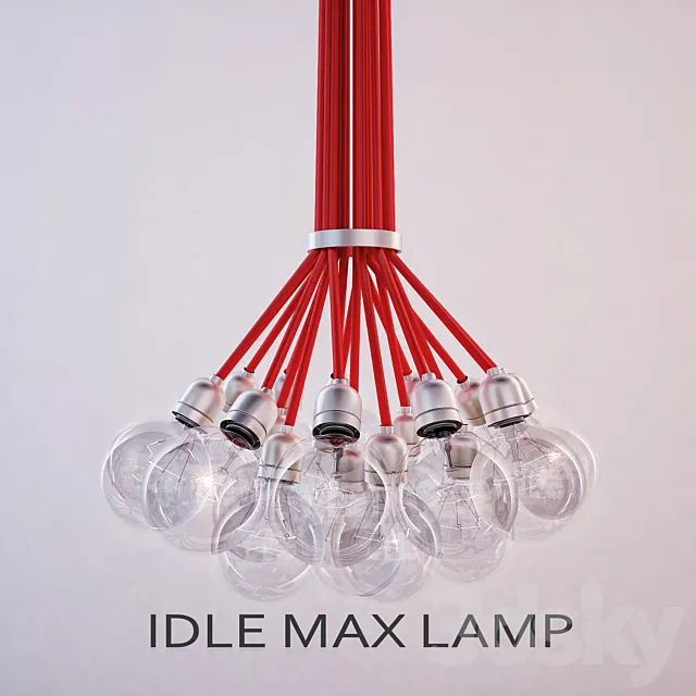 Hanging lamp Idle Max pendant lamp 3D Model