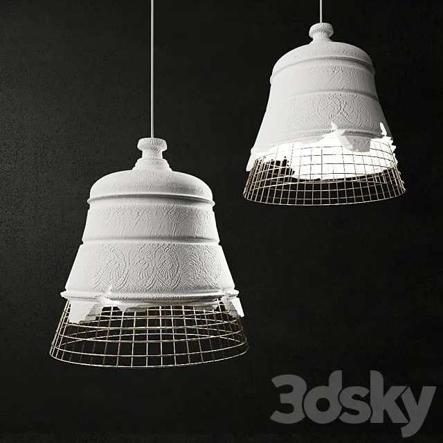 Hanging lamp Karman. DOMENICA 3DModel