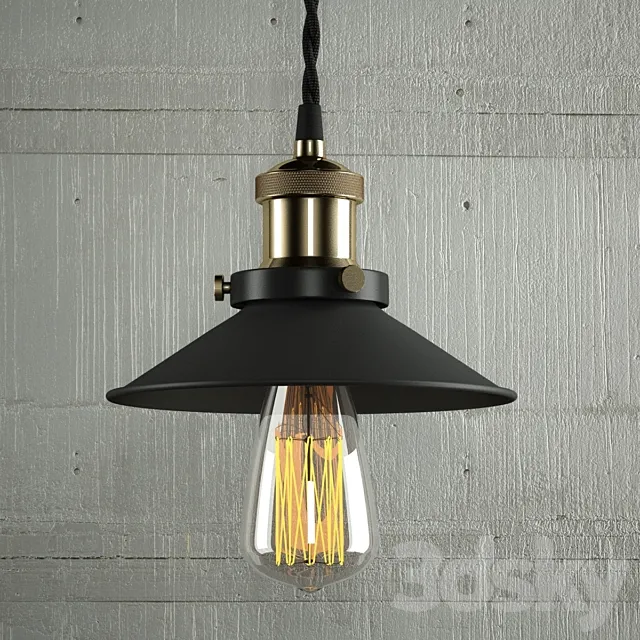 Hanging lamp Loft Designe 3DModel