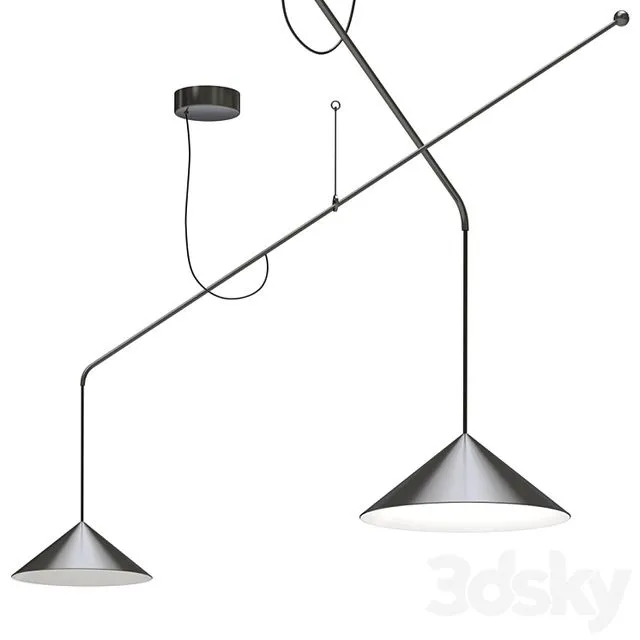 Hanging Lamp Martinelli Luce Vela 3D Model