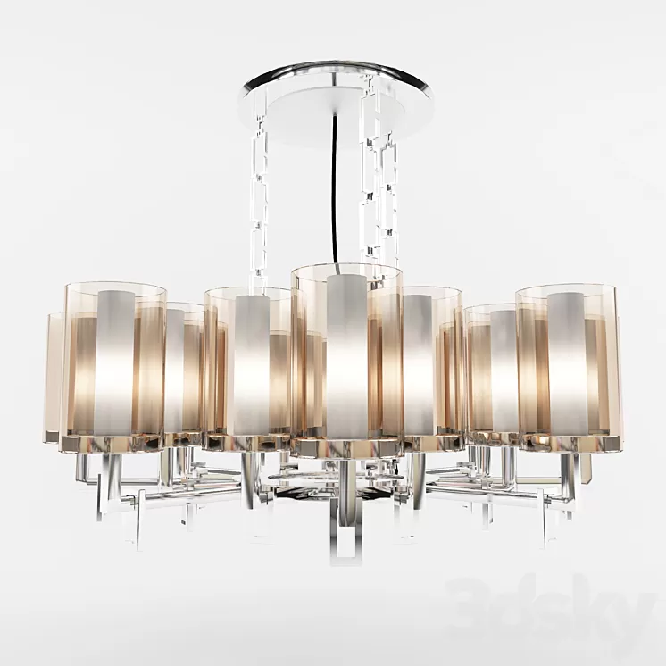 Hanging lamp MD10290-16 3D Model
