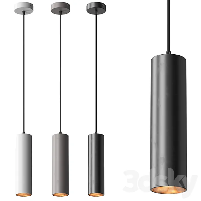 Hanging lamp Minki 3D Model