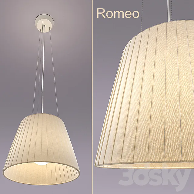 Hanging lamp Romeo 3D Model