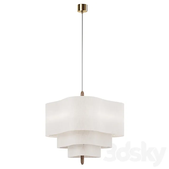 Hanging Lamppebble Mecru 3D Model