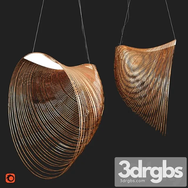 Hanging Lutseplan Ilan Lamp 3D Model Download