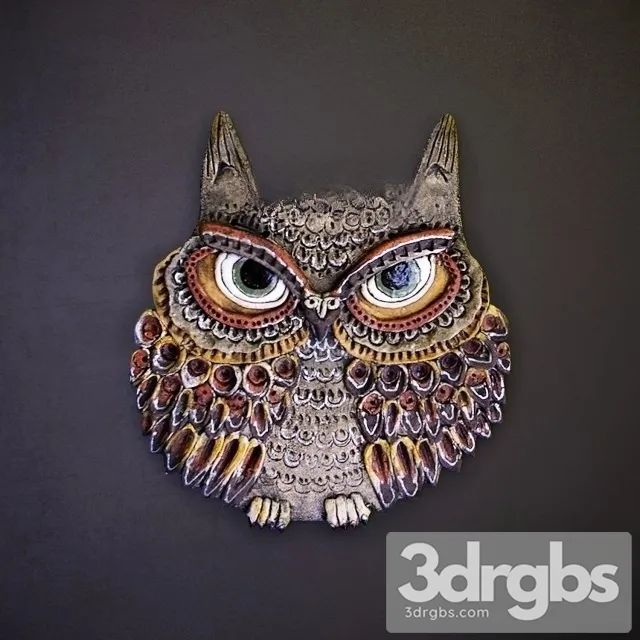 Hanging Owl 3D Model Free