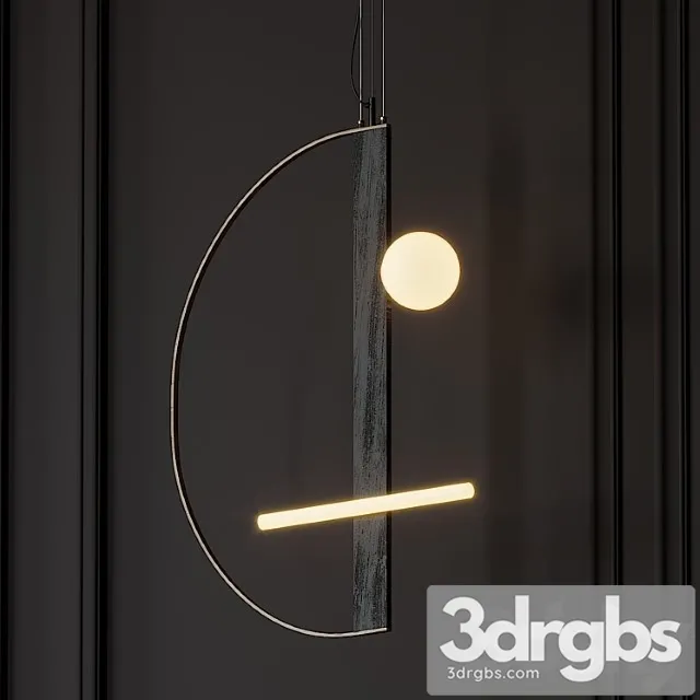 Hanging sam pendant light 3D Model Free