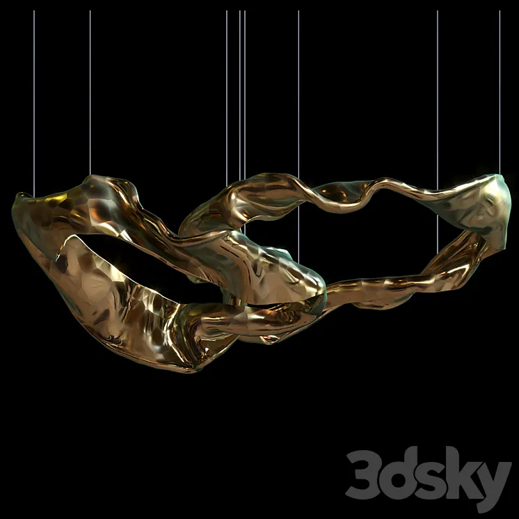 Hanging sculpture - Vargov Design 3D Model Free