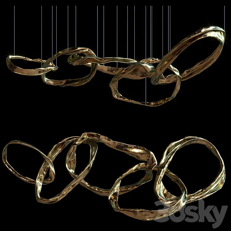 Hanging sculpture - Vargov Design 3D Model Free