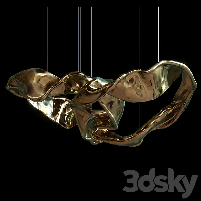 Hanging sculpture – Vargov Design 3D Model