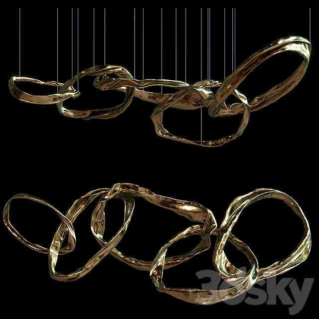 Hanging sculpture - Vargov Design 3DModel