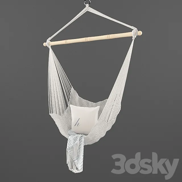Hanging swing 3D Model