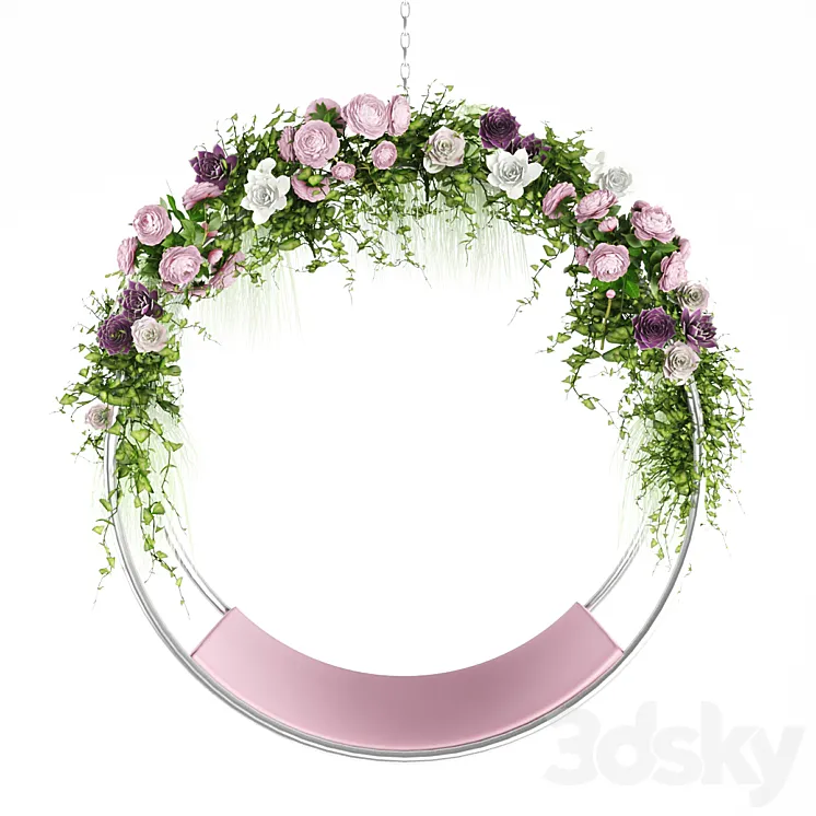 Hanging swing chair 3D Model Free