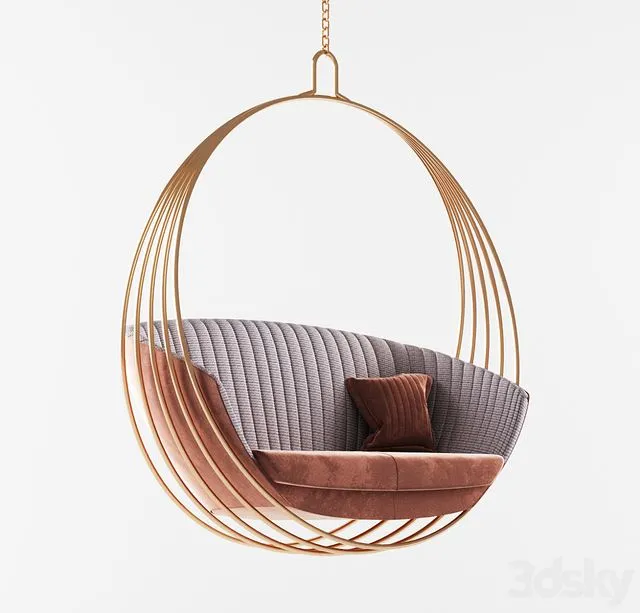 Hanging Swing Chair 3D Model