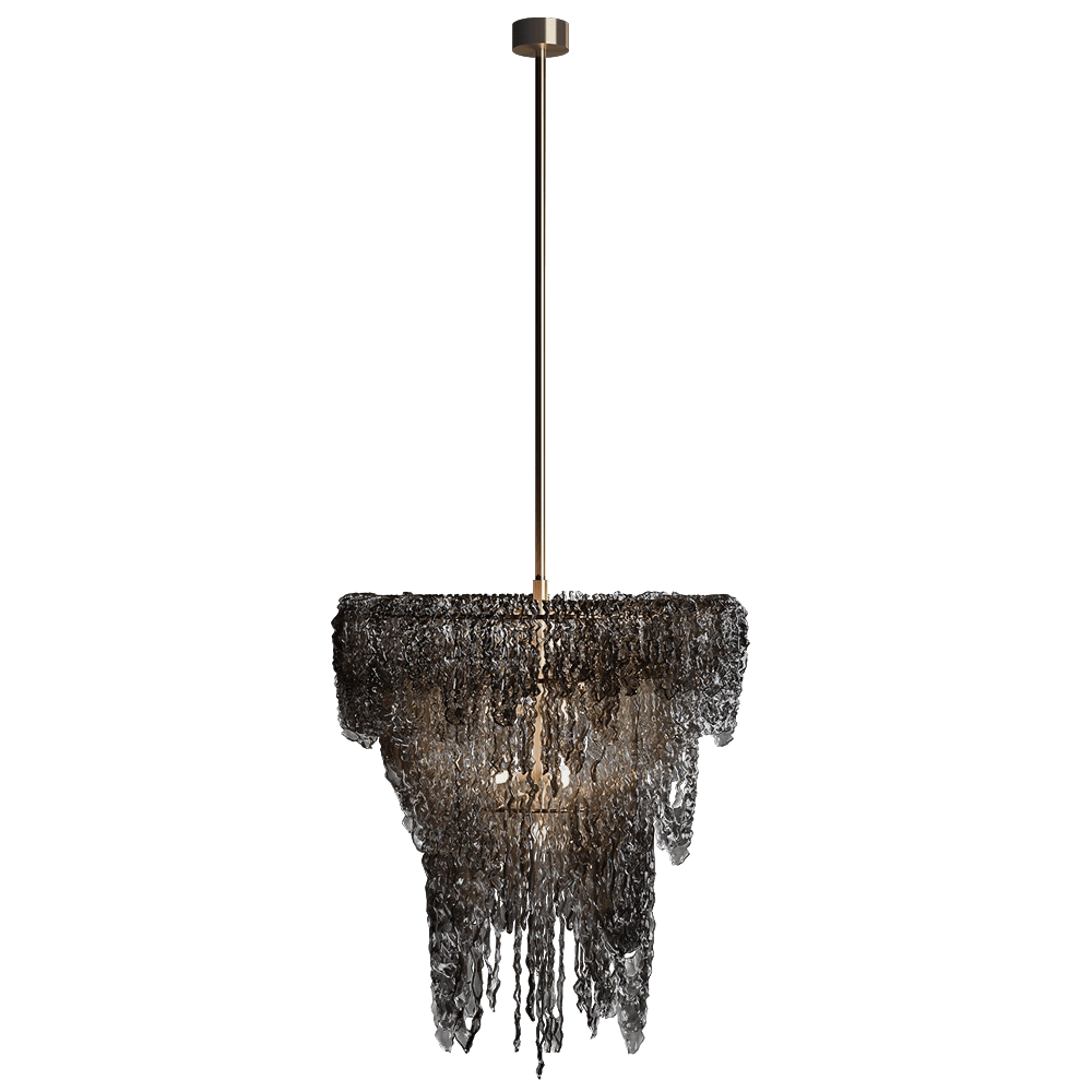 HANI - Pendant lamp BLACK SPACE BIG 3D Model