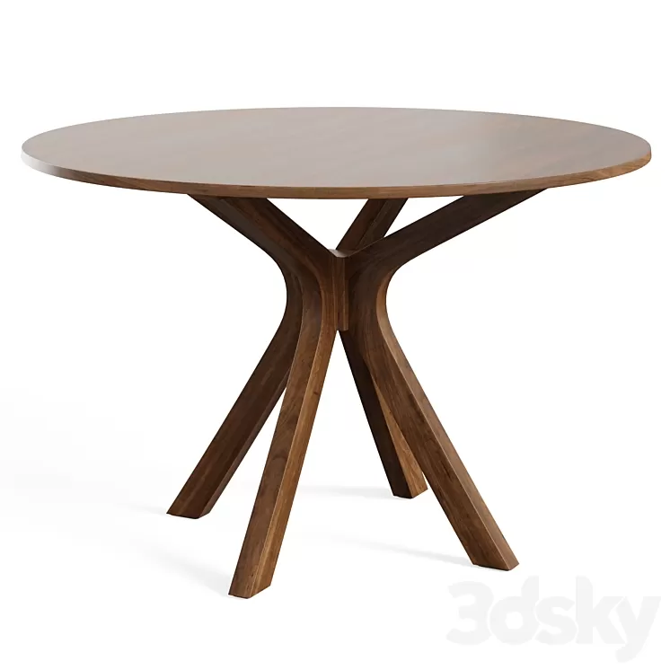 Hansell Dining Table 3D Model