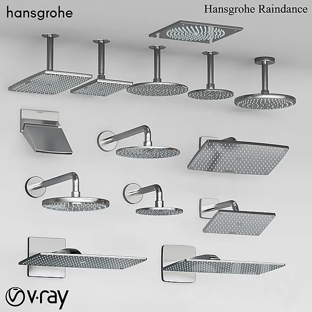 Hansgrohe Raindance 3DModel