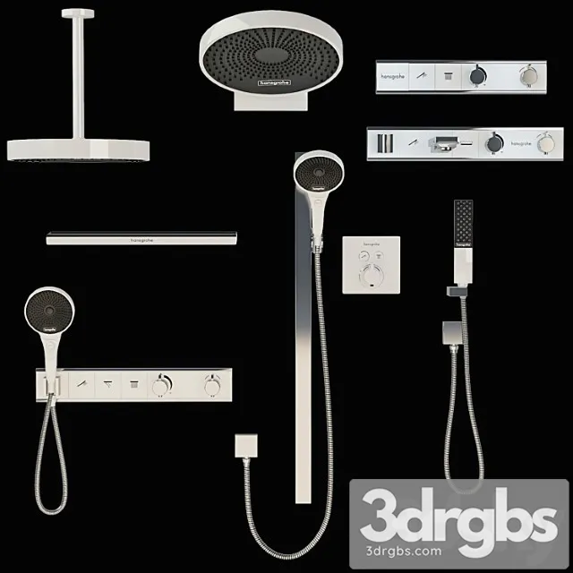 Hansgrohe Rainfinity 2 3D Model Free