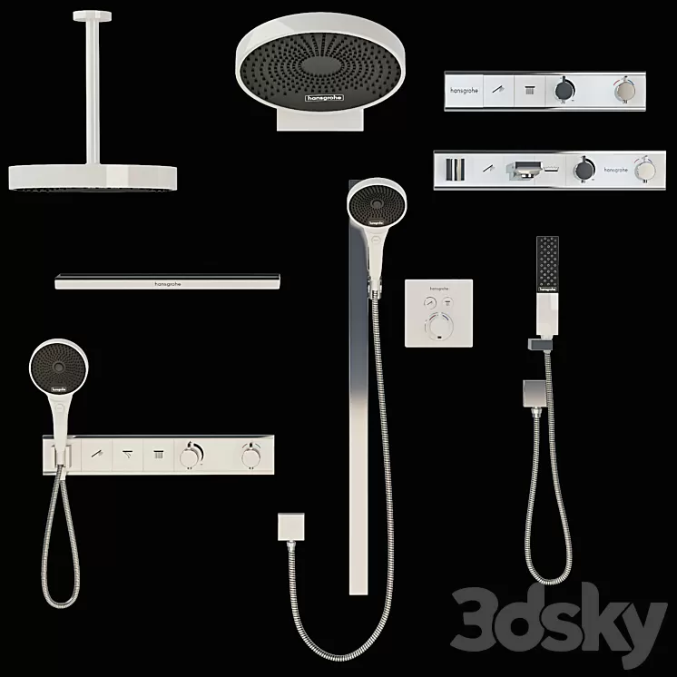 Hansgrohe rainfinity 2 3D Model