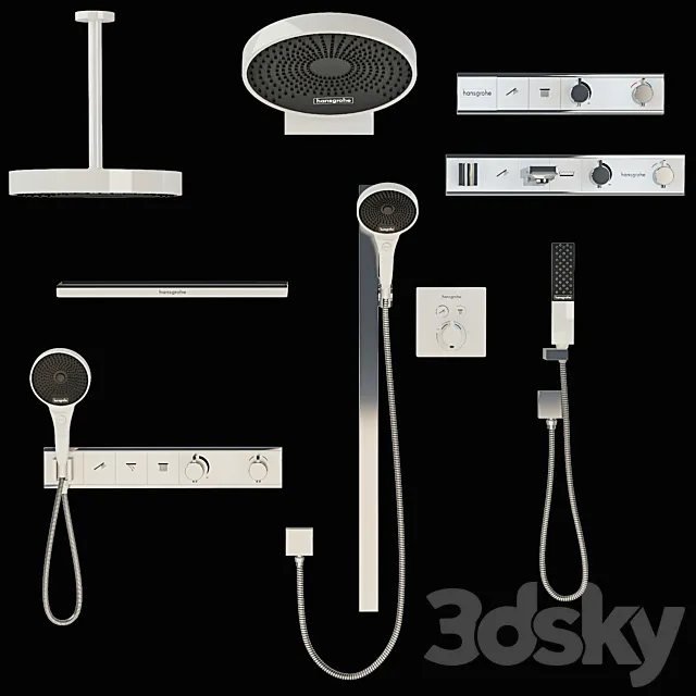 Hansgrohe rainfinity 2 3DModel