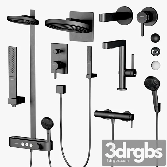 Hansgrohe Set 2 3D Model Free