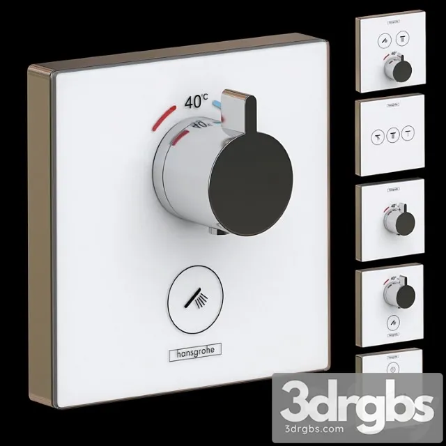 Hansgrohe Showerselect Thermostat 3D Model Free
