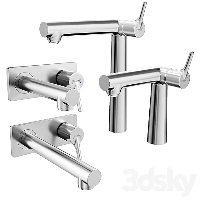 Hansgrohe Talis S washbasin mixers 3DModel