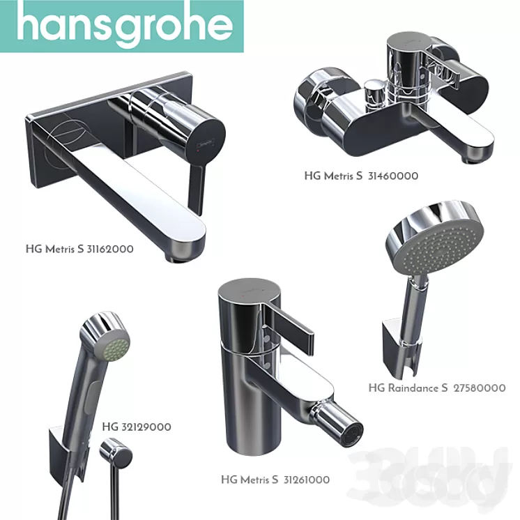 hansgrohe_set 3D Model