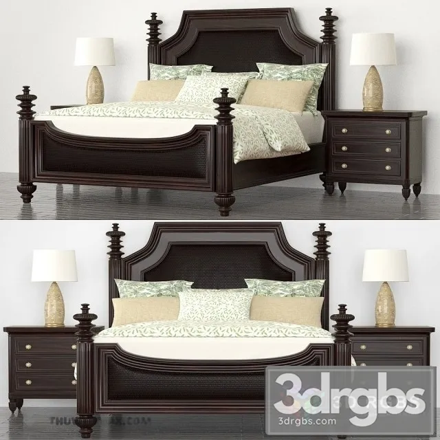 Harbour Point Bed 3D Model Free