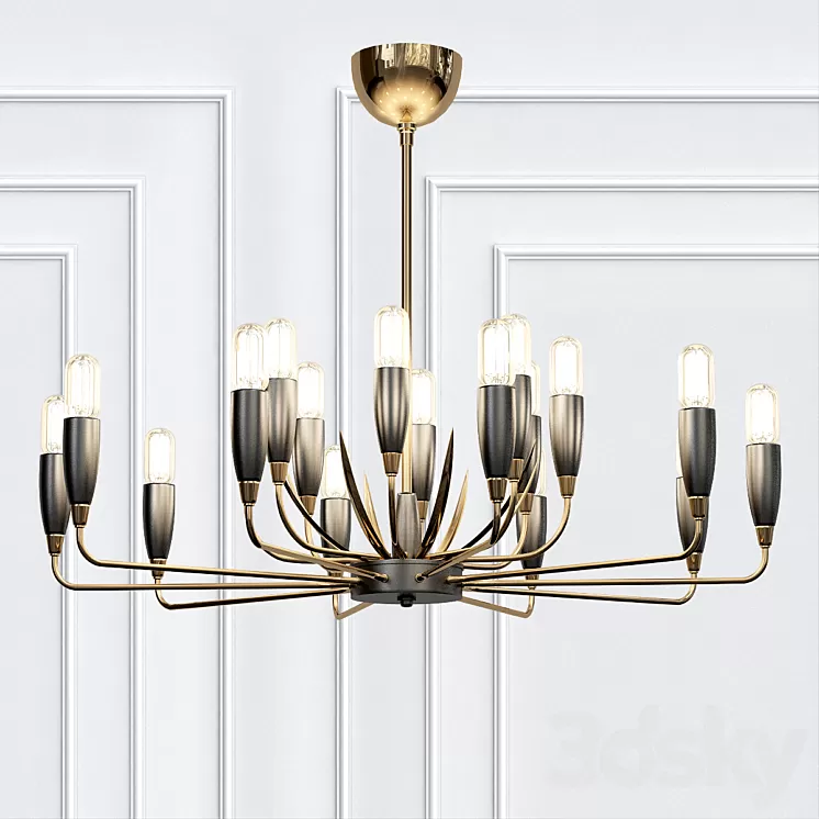 Hardy Chandelier By Arteriors Home 3D Model