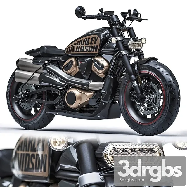 Harley Davidson 9 3D Model Download