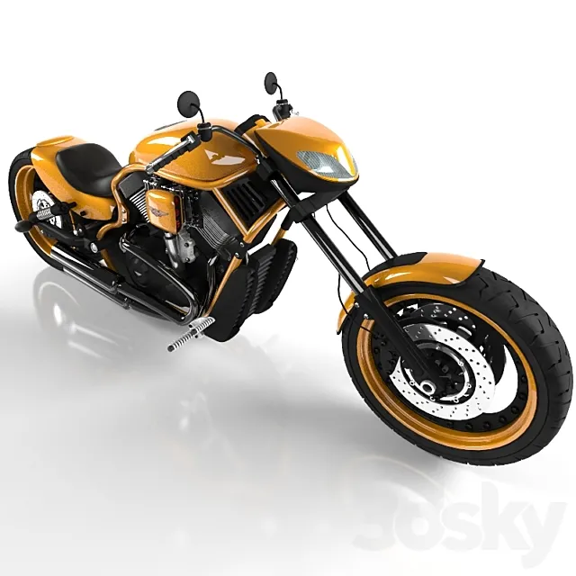 Harley Davidson Concept 3DModel