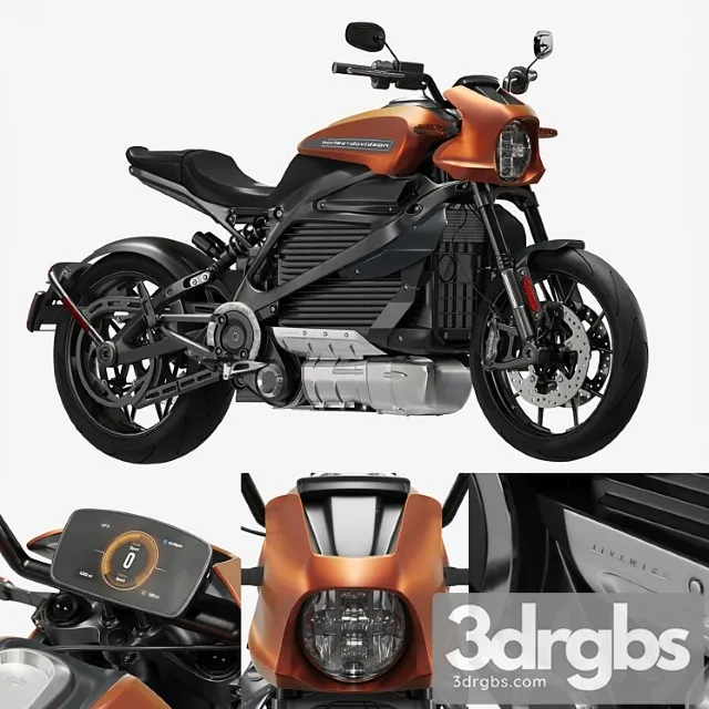 Harley Davidson Livewire 3D Model Free