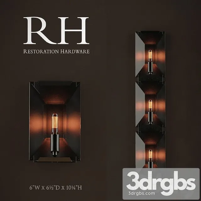 Harlow Crystal Sconce 3D Model Download