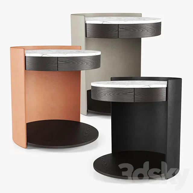 Harmon side table 3D Model