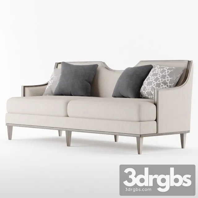 Harper Mineral Sofa 02 3D Model Free