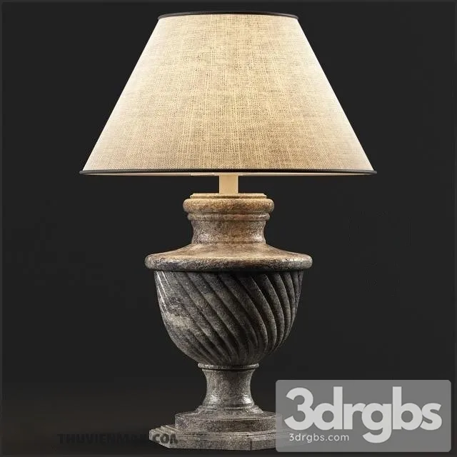Harrietta Accent Lamp 3D Model Free